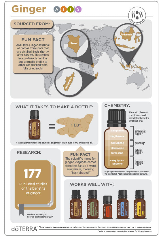 doTERRA Ginger Essential Oil